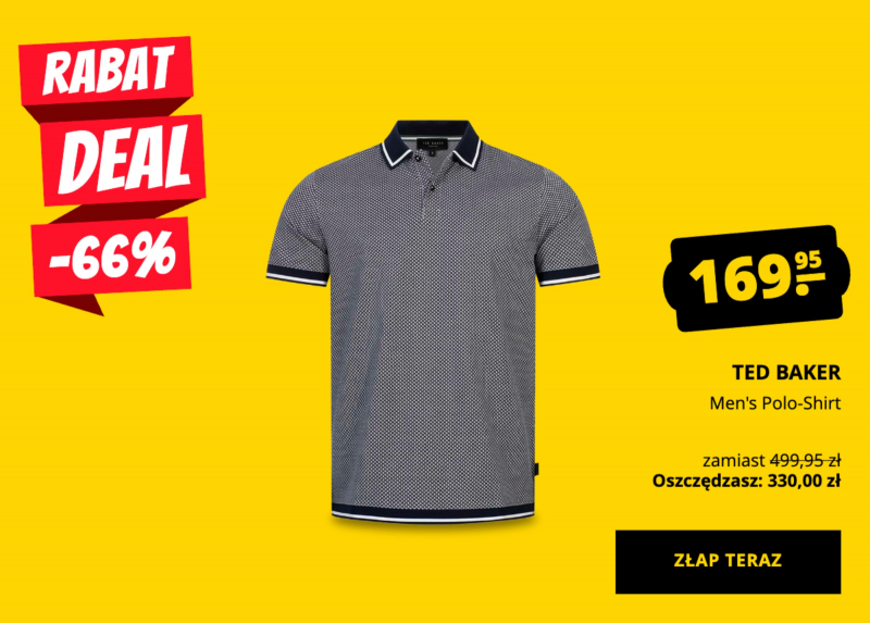TED BAKER Men's Polo-Shirt od 169,95 zł!