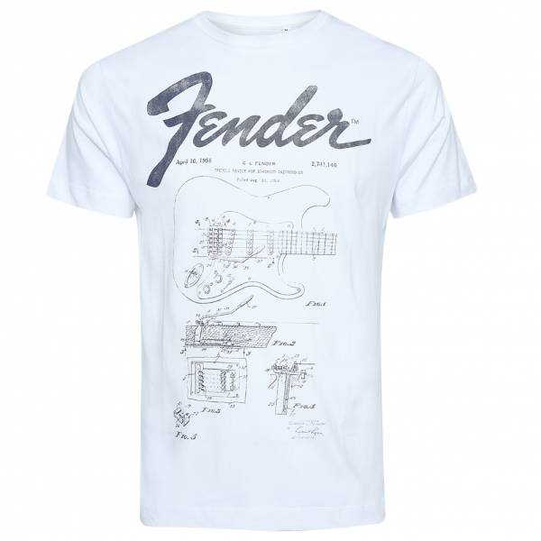 FENDER Patent Hommes T-shirt POMTS250WHT