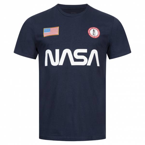NASA Badge Uomo T-shirt TMMTS031NVY