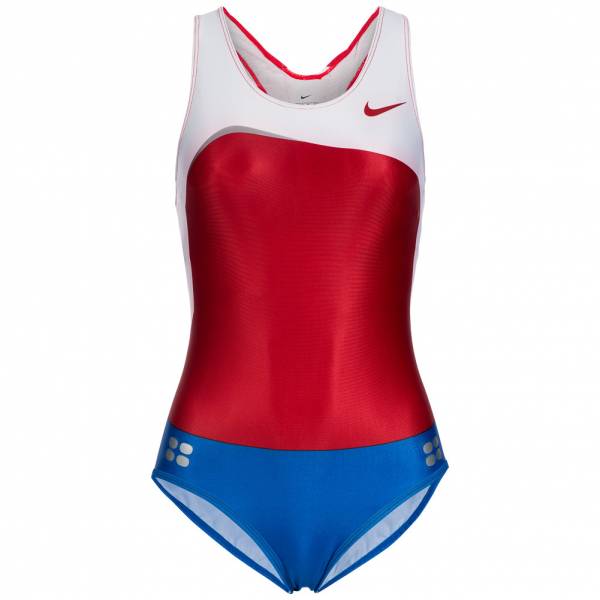 Nike Damen Leotard Leichtathletik Einteiler 713655-612