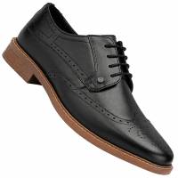 Lambretta Stockton Casual Uomo Scarpe in pelle nero LAM0069-L02