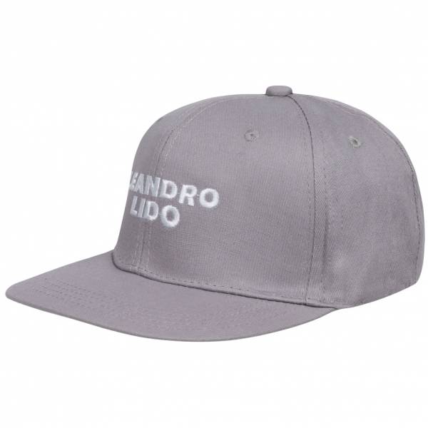 LEANDRO LIDO &quot;No. 21&quot; snapback Casquette gris