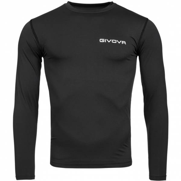 Givova Haut base-layer Corpus 3 Haut de sport noir
