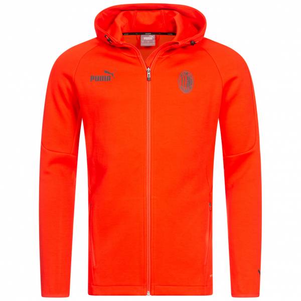 AC Milan PUMA Uomo Felpa con zip e cappuccio 767556 09