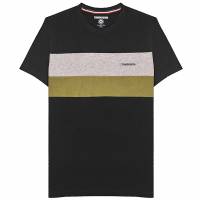 Lambretta Pannelled Tee Heren T-shirt SS9036-BLK