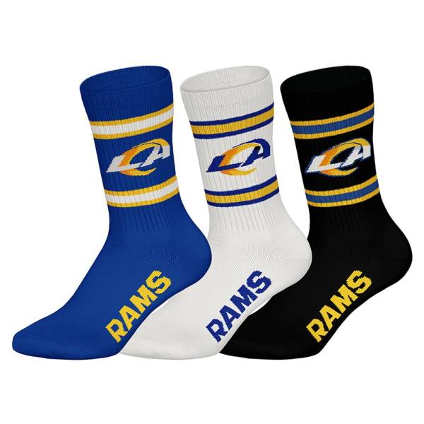Los Angeles Rams NFL Unisex Crew Socken 3 Paar 22460001-3608