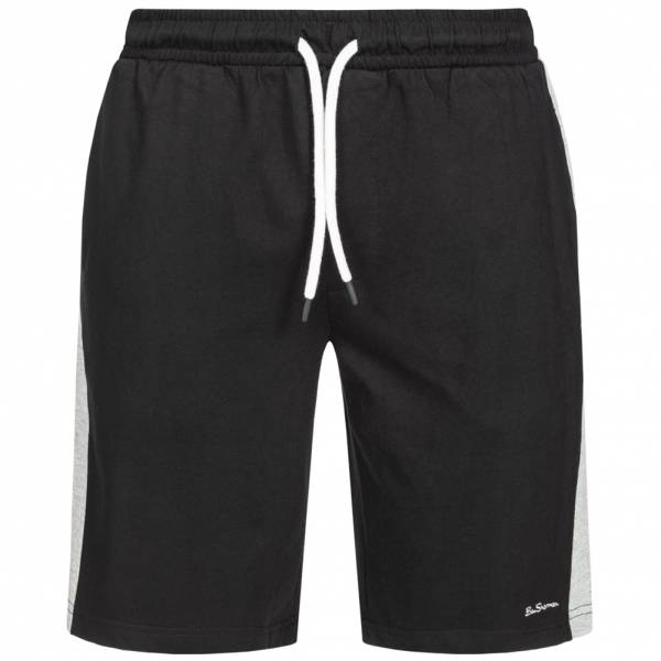 BEN SHERMAN Herren Bermuda Sweat Shorts 0058690-290 Black