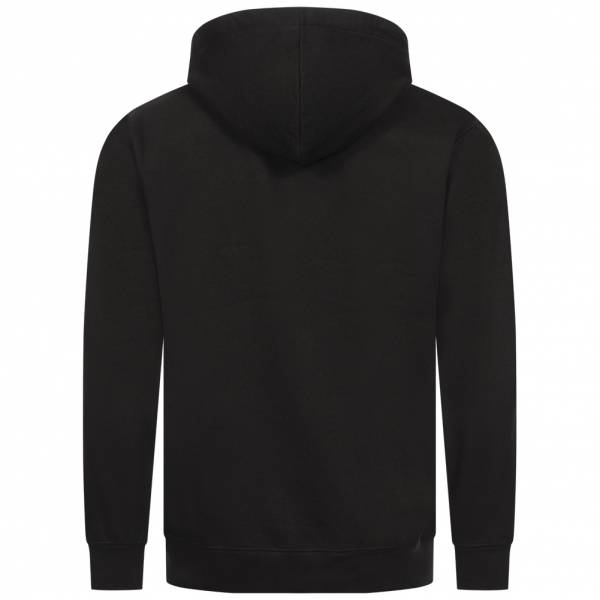 Regreso al futuro Chrome Logo Hombre Sudadera con capucha UNMHS070BLK