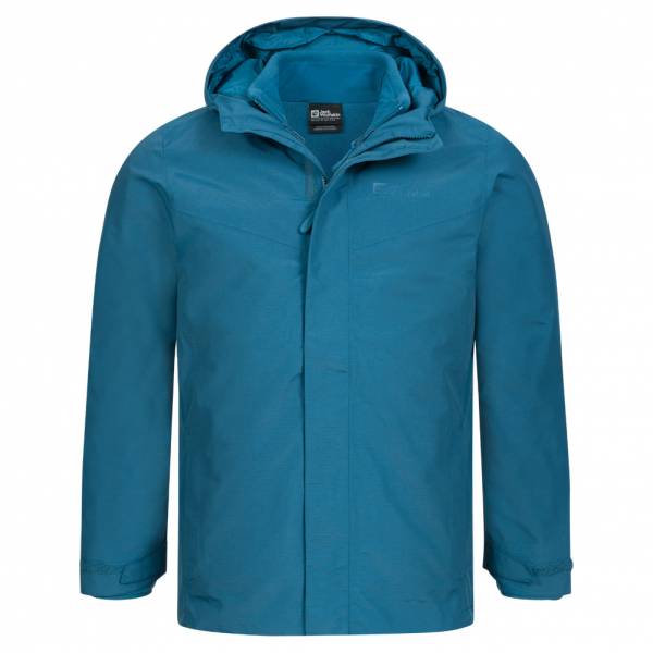 Jack Wolfskin ALTENBERG 3 in 1 Waterproof Herren Jacke 1115301-4133