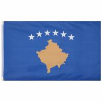 Kosovo Flagge MUWO 
