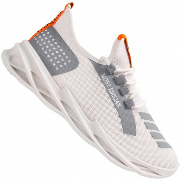 MONT EMILIAN "Nanterre" Mężczyźni Styl sportowy Sneakersy biały