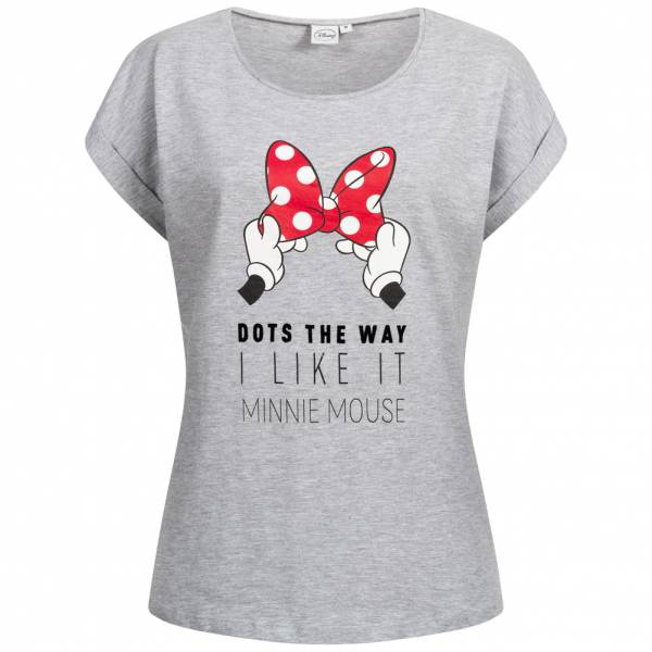 Minnie Mouse Disney Femmes T-shirt HS3722-gris