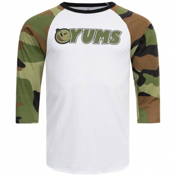 YUMS Life Camo 3/4 Hommes T-shirt 05R