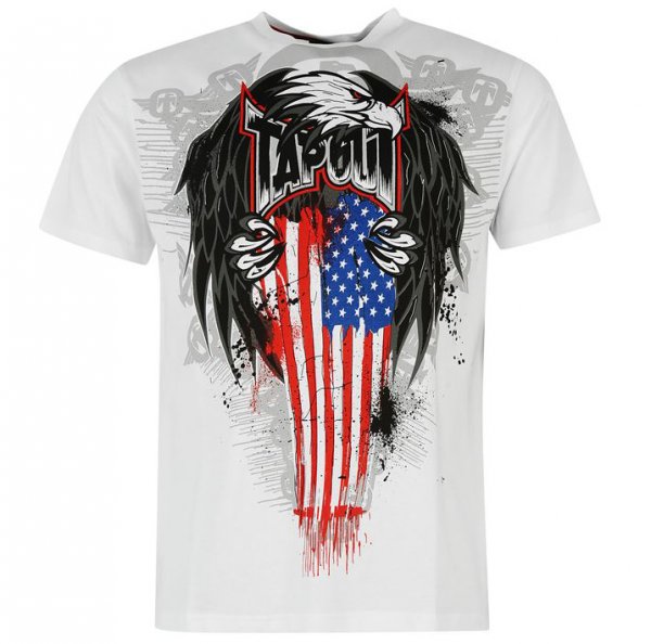 Tapout MMA Adler Herren T-Shirt Mens weiß