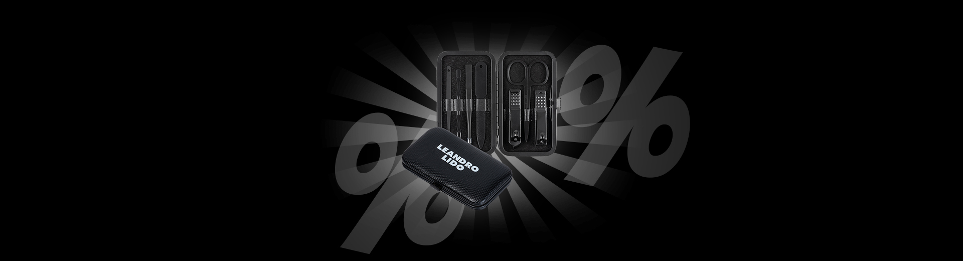 LEANDRO LIDO 8 Pieces Manicure Set only 2,22 €