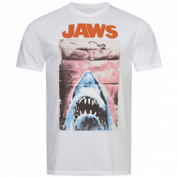 JAWS Der weiße Hai Punk Poster Herren T-Shirt UNMTS189WHT