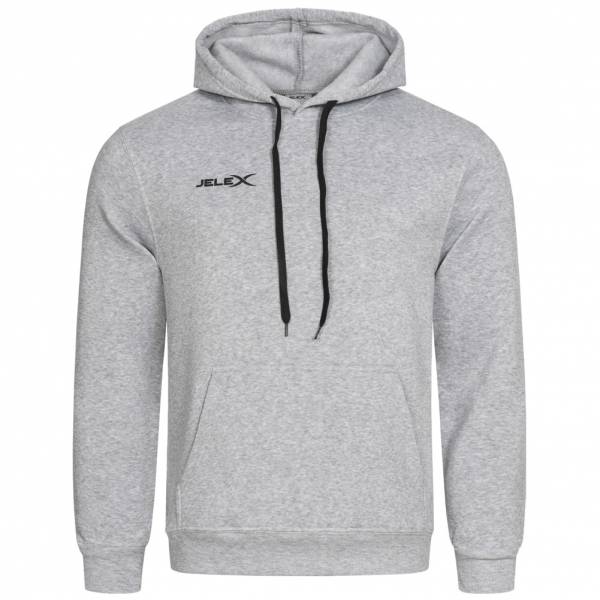 JELEX Relax Hombre Sudadera con capucha gris
