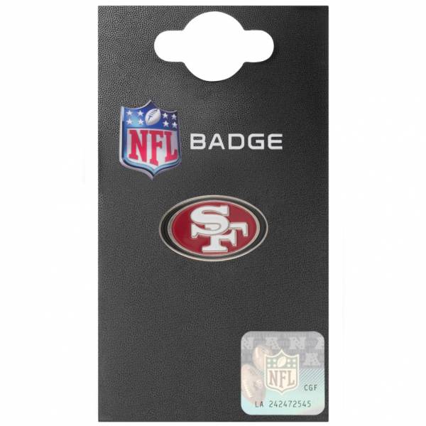 San Francisco 49ers NFL Metalowy herb przypinka BDEPCRSSF