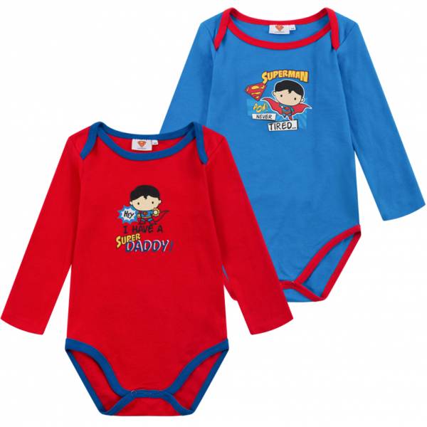 Superman DC Comics Bébé / Enfants Body Lot de 2 HS5301.F02.A