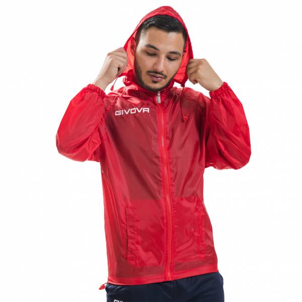 Givova Rain Jacket &quot;Rain Basico&quot; red