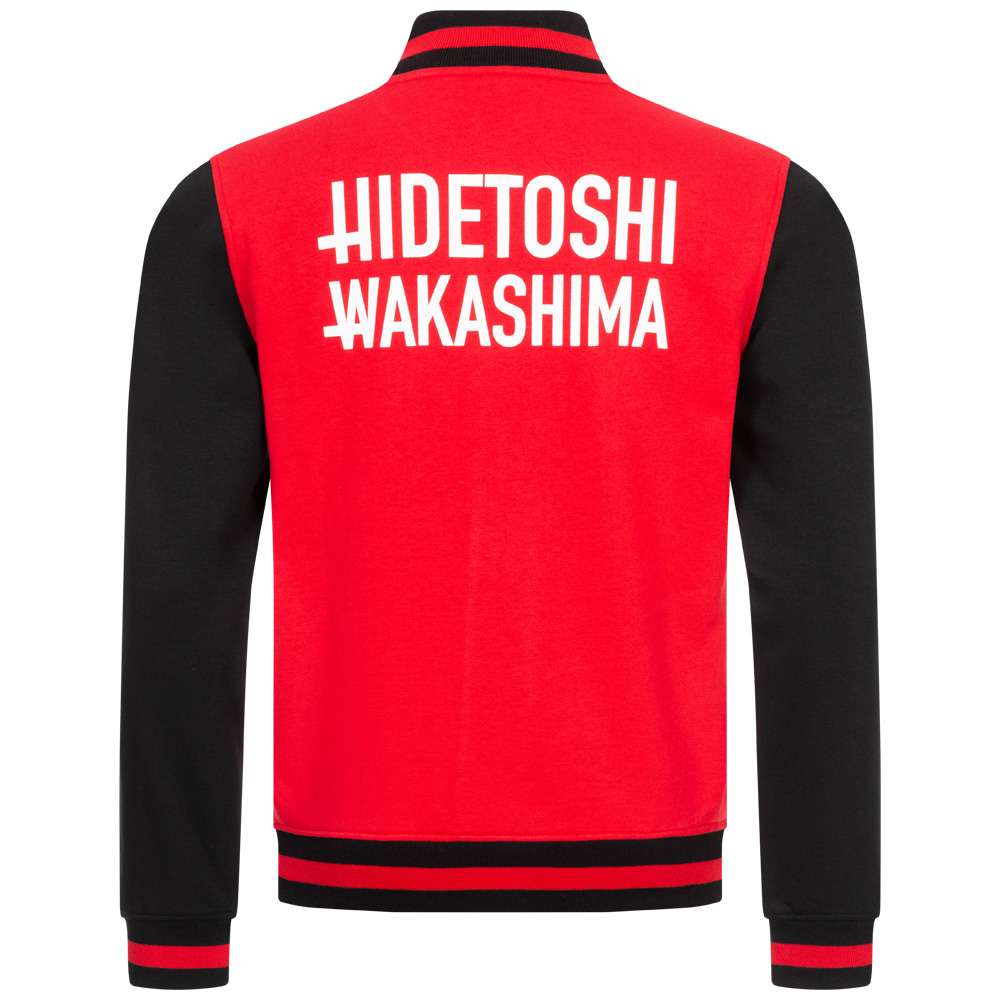 College Jacke Schwarz WeiÃƒÂŸ Rot Jacke HIDETOSHI WAKASHIMA