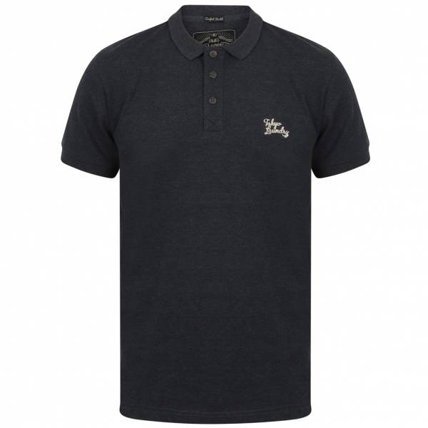 Tokyo Laundry Kuusamo Herren Polo-Shirt 1X11517A Mood Indigo