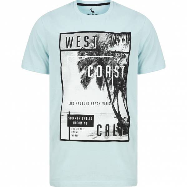 Sth. Shore West Coast Cali Herren T-Shirt 1C18113 Omphalodes Blue