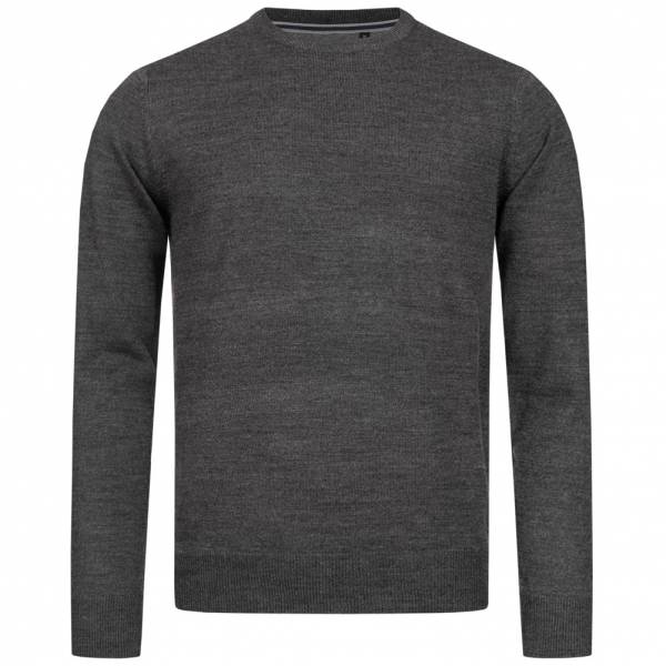 BRAVE SOUL Parsec Crew Neck Herren Sweatshirt MK-279PARSECX2 DK CHARCOAL