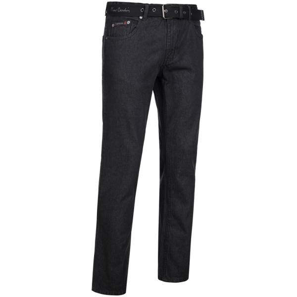 Pierre Cardin Jeans uomo gamba dritta con cintura nera
