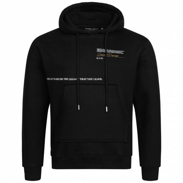 CRIMINAL DAMAGE Legacy Herren Hoodie LHB22 BLACK