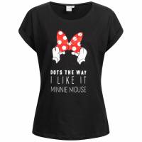 Minnie Maus Disney Damen T-Shirt HS3722-black