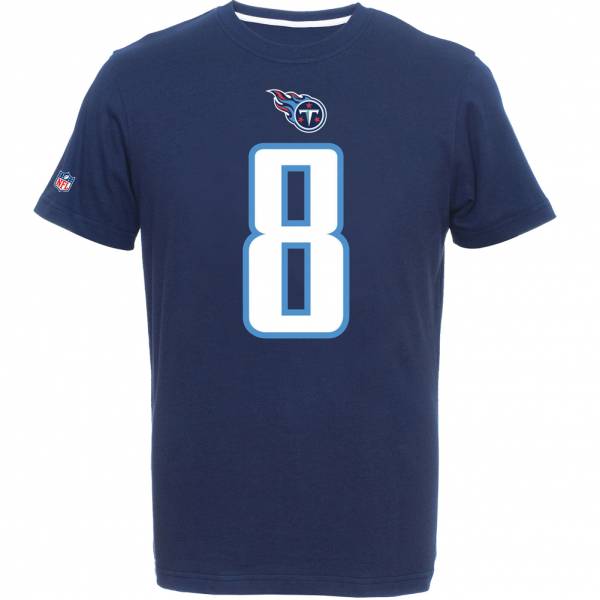 Tennessee Titans Majestic #8 Marcus Mariota NFL Enfants T-shirt MTT2586NL
