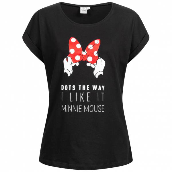 Minnie Mouse Disney Dames T-shirt HS3722-zwart