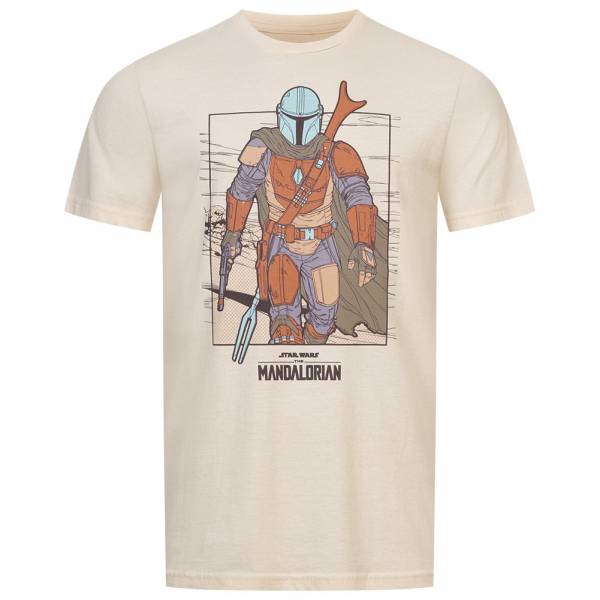 STAR WARS Mandalorian Flea Market Herren T-Shirt SWMTS048NAT