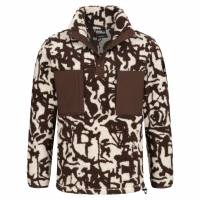 Jack Wolfskin PANK HUDSON SNAP Polar Herren Fleece Sweatshirt 1710591-9009