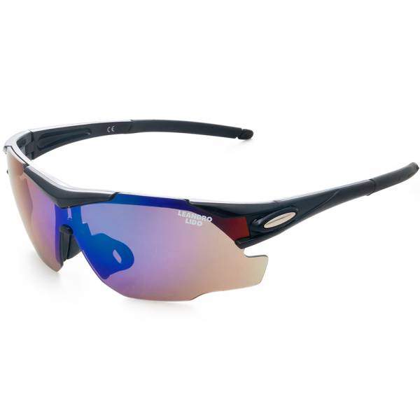 LEANDRO LIDO Challenger One Lunettes de soleil pour le sport noir/coloré