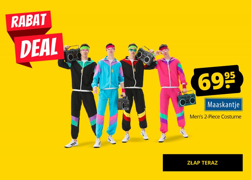MAASKANTJE Men's 2-Piece Costume  tylko 69,95 zł!