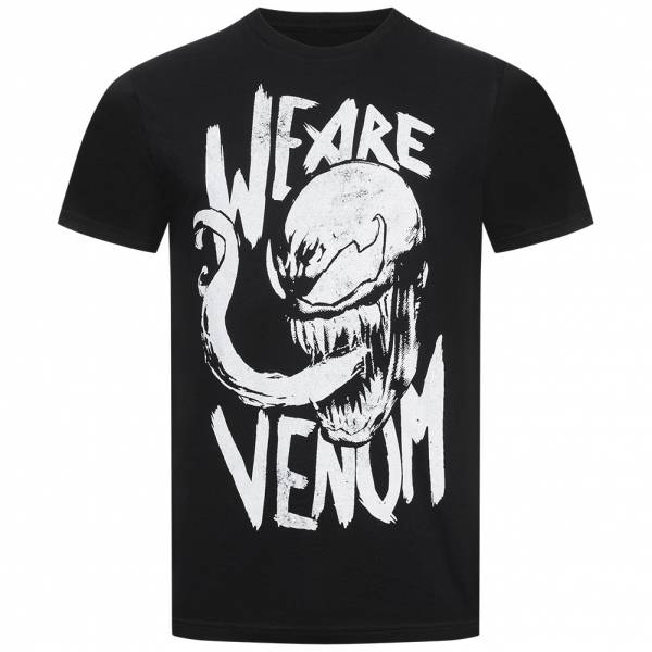 Venom Marvel Tongues Men T-shirt MAMTS084BLK