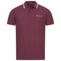 BEN SHERMAN Twin Tipped Men Polo Shirt 0076270N-PORT