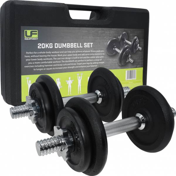 Urban Fitness 20 kg Hantel Set 2 Stück UFW060