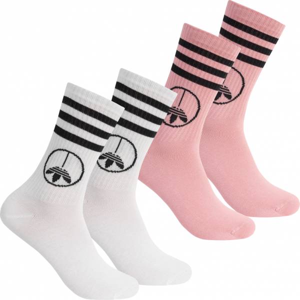 adidas Originals Graphic Crew Socken 2 Paar HC9536