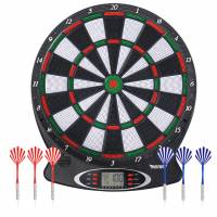 MUWO Elektroniczna tarcza do darta „Bullseye” z akcesoriami