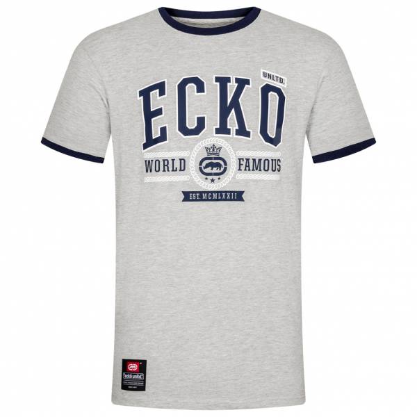 Ecko Unltd. Cadillac Herren T-Shirt ESK4487 Ath Grey Marl