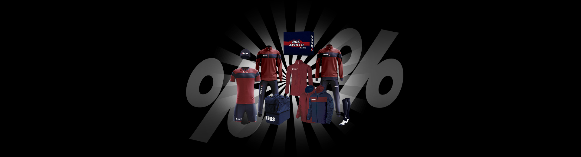 Zeus Football Teamwear Set solo 50 €