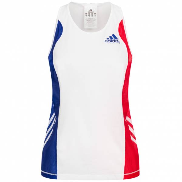 Francia adidas Mujer Camiseta de tirantes de atletismo P07505 blanco 42