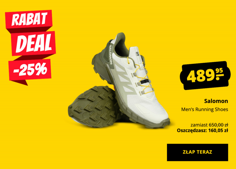 Salomon Men's Running Shoes tylko 489,95 zł!