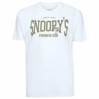 Fistaszki Snoopy Strenght Club Mężczyźni T-shirt FBMTS924WHT