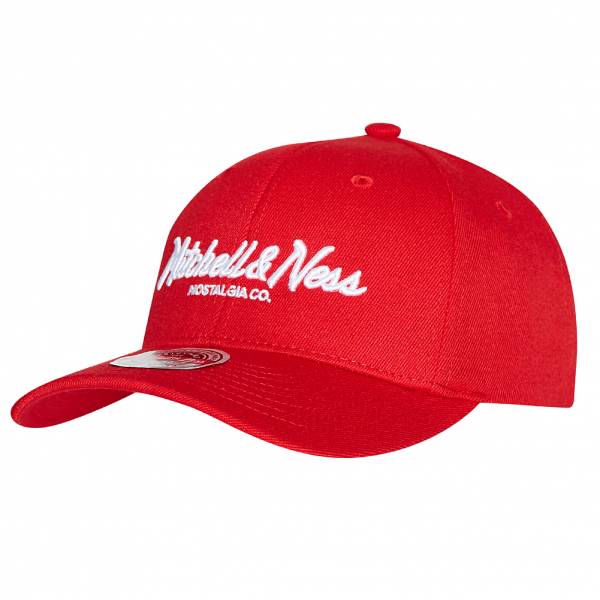 Mitchell &amp; Ness Pinscript Classic Red Cappellino 6HSSINTL230-MNNSCWH