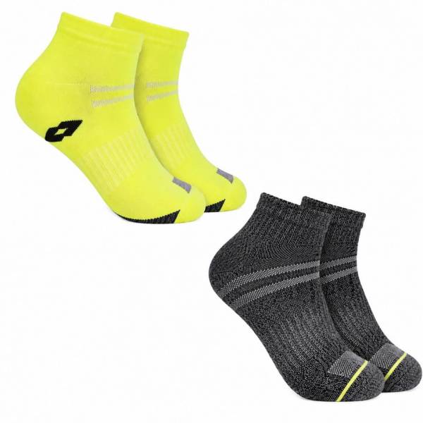 Lotto Rendimiento Deportivo Unisex Calcetines 2 pares LOTTO005B-VGT-HI PP