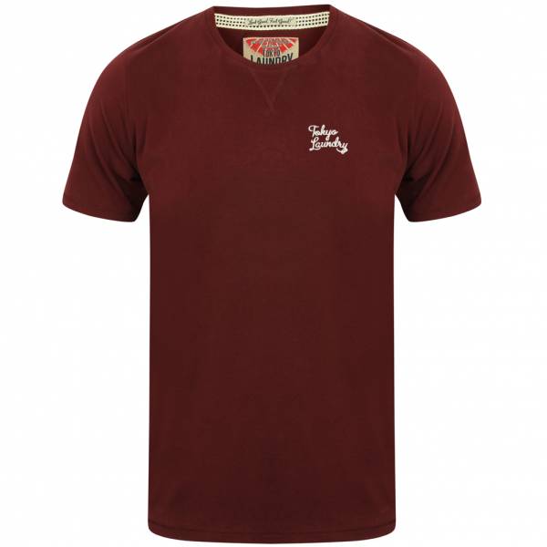 T-shirt à col ras du cou Hemsby V Laundry de Tokyo Laundry pour Homme 1C10017 Dégustation de vin